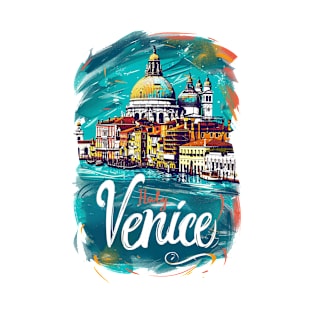 Venice Retro Italy poster T-Shirt