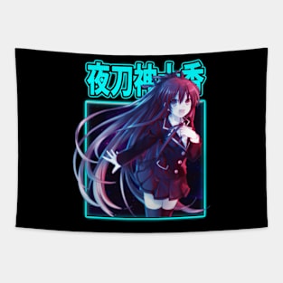 Kurumi's Deadly Charisma Time-Traveler Tee Tapestry