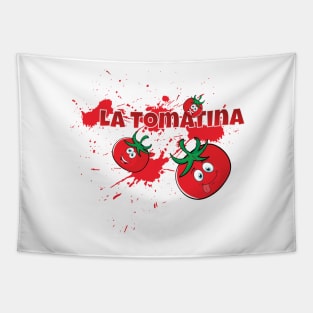 La Tomatina Tapestry