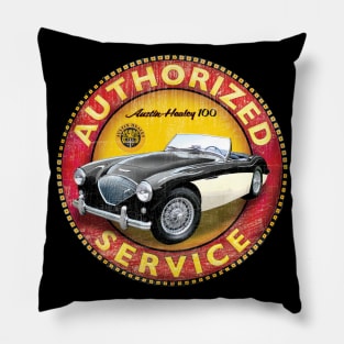 Authorized Service - Austin Healey 2 Pillow