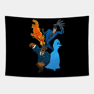 Old West Fantastic Four Tapestry