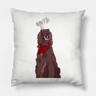 Chef Irish Red Setter Dog T-Shirt for Dog Lovers Pillow