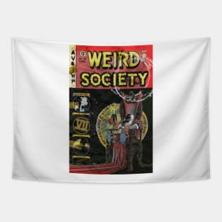 Dave Sim's Weird Society (distressed) Tapestry