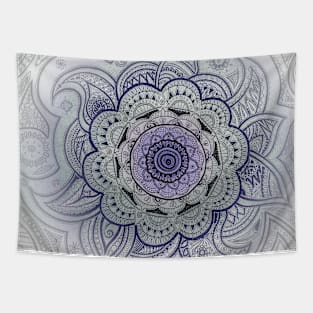 Mandala Purple Tapestry