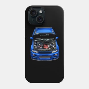 Skyline GTR R34 Phone Case