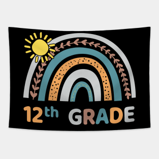 12th Grade Rainbow Teacher Student School Tapestry