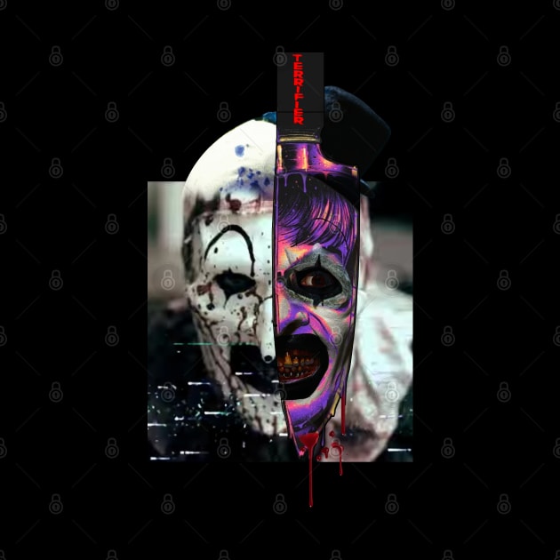 Horror Spooky Art The Clown by AxLSTORE