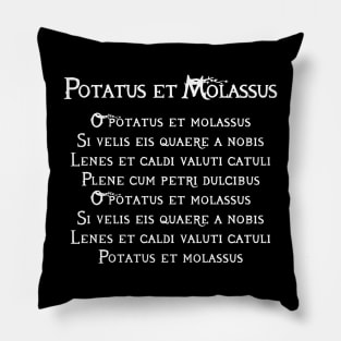 Potatus Et Molassus Pillow