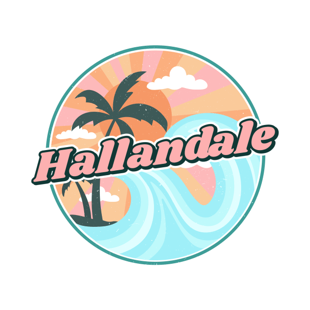 Hallandale Beach by Be Yourself Tees