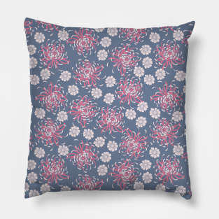 Chrysanthemum Flowers Pillow