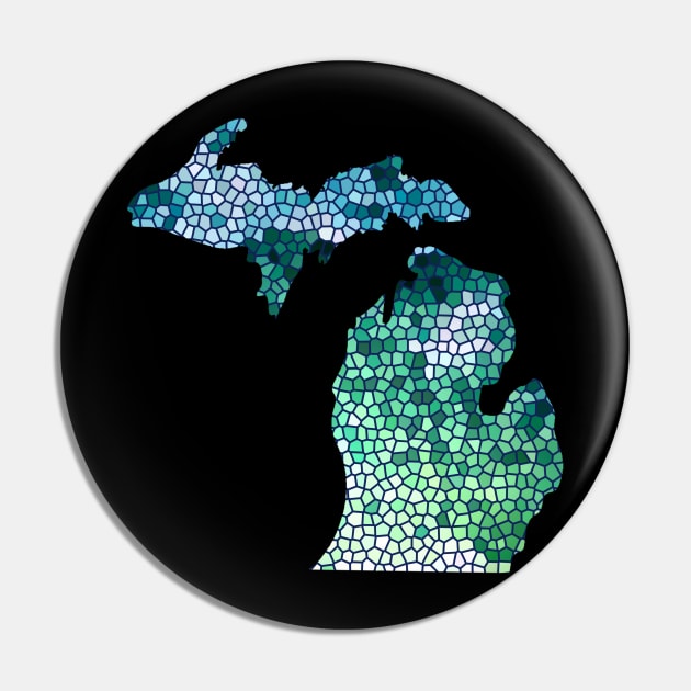 Michigan Pin by bubbsnugg