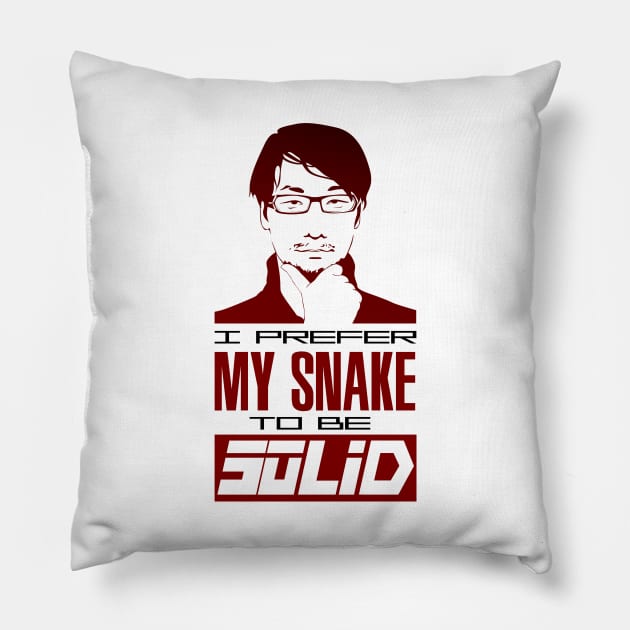 Metal Gear Kojima Pillow by Limaqq