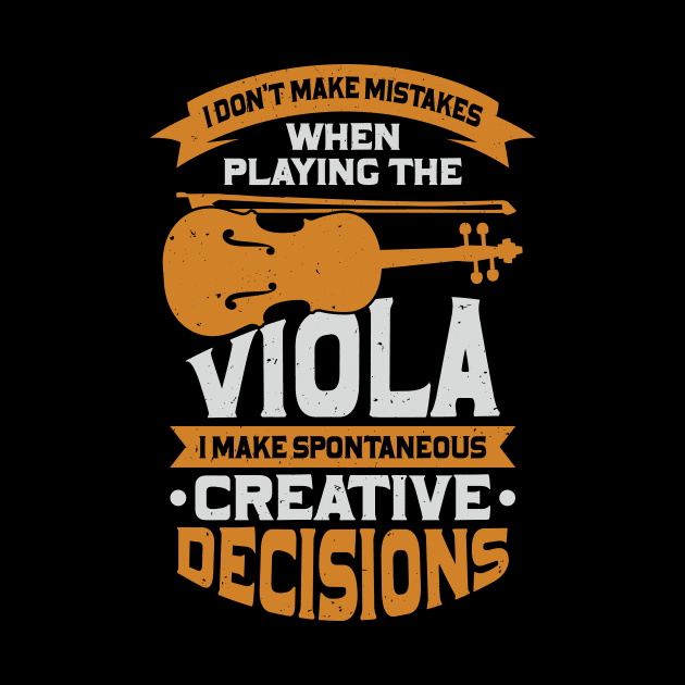 Funny Viola Player Music Instrument Violist Gift by Dolde08