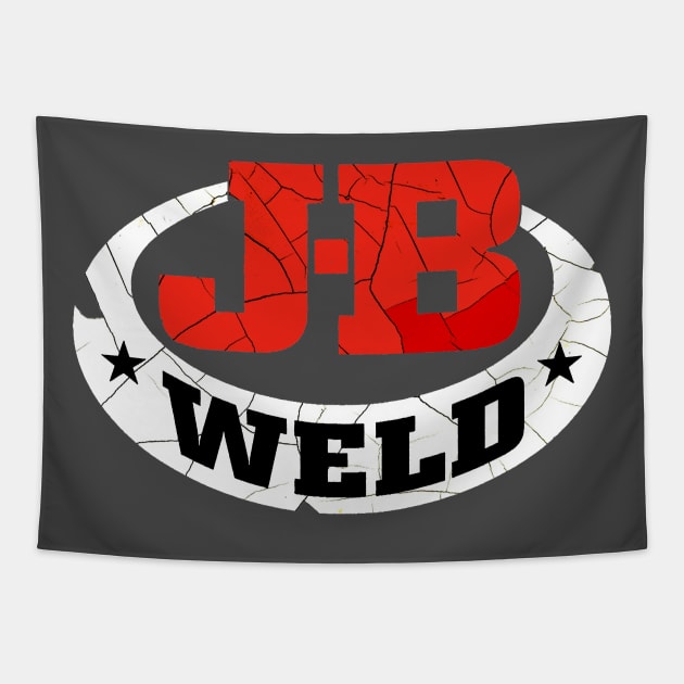 J B Weld Tapestry by Midcenturydave