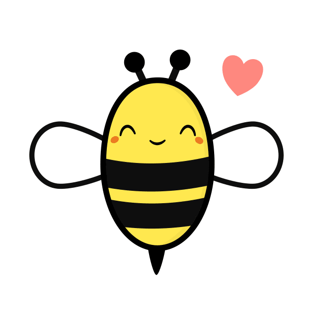 It's A Busy Bee Kawaii and Cute by happinessinatee