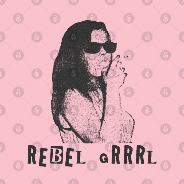 rebel grrrl by moronicart