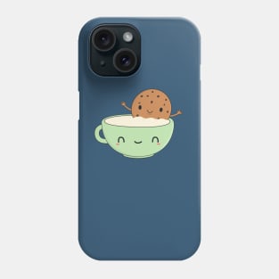 Cute Coffee and Milk T-Shirt Phone Case