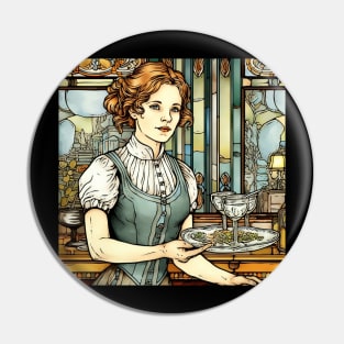 Waitress Pin