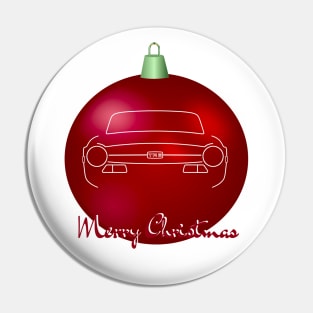 Triumph TR6 classic British sports car Christmas ball special edition Pin