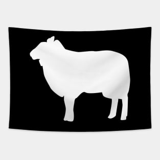 Sheep Silhouette Tapestry