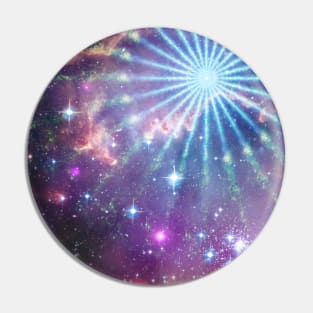 Cosmic Pinwheel Pin