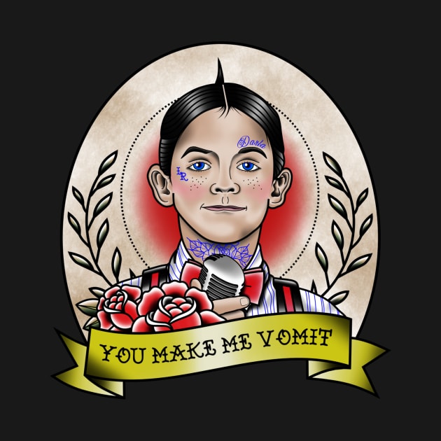 you make me vomit by art_of_josh