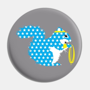 Wonder Squirrel Pin