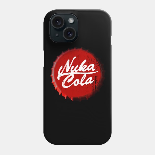 Nuka Cola - Cap - Worn out look Phone Case by Buff Geeks Art