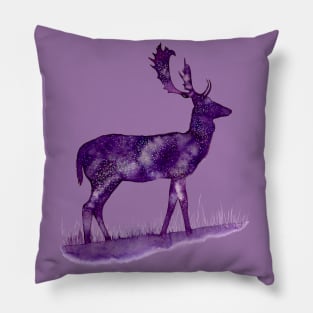 Galactic Deer Pillow