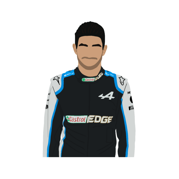 Esteban Ocon for Alpine F1 2021 by royaldutchness