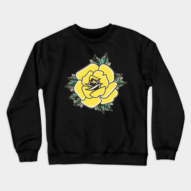 yellow rose sweatshirt