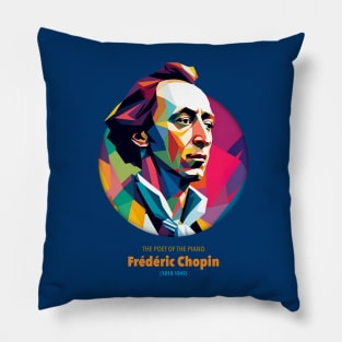 Frederic Chopin wpap Pillow