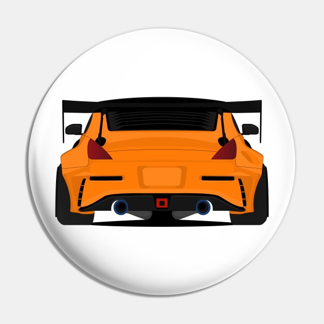 350Z ORANGE Pin by VENZ0LIC