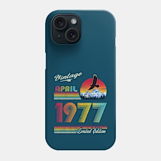 April 1977 Birthday Phone Case