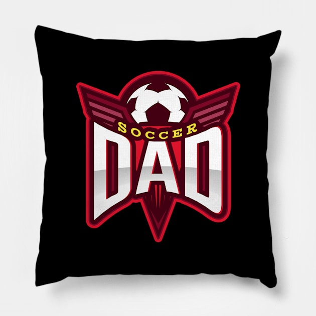 Soccer Dad Pillow by poc98