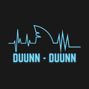 Duunn Duunn - Great White Shark Theme T-Shirt