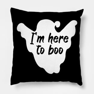 I'm here to boo Pillow