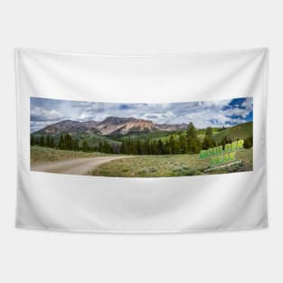 Boulder Peak Idaho Tapestry