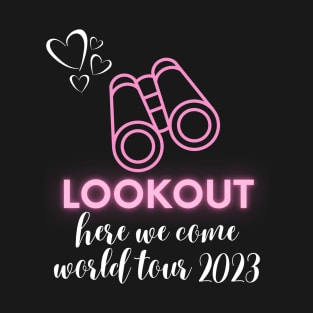 scentsy lookout, here we come, world tour 2023 T-Shirt