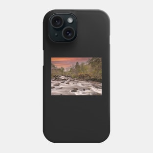 Sunset Falls of Dochart Phone Case