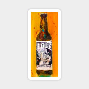 New England Beer Ale - Vermont - bottle Magnet