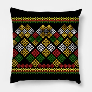 Smart Man and beautiful pattern Pillow