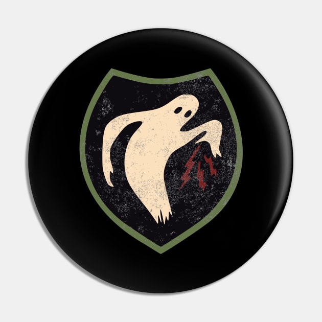 The Ghost Army Patch (distressed) Pin by TCP