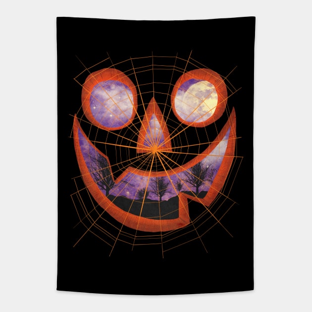 FrightFall2023: WEB Tapestry by Chad Savage