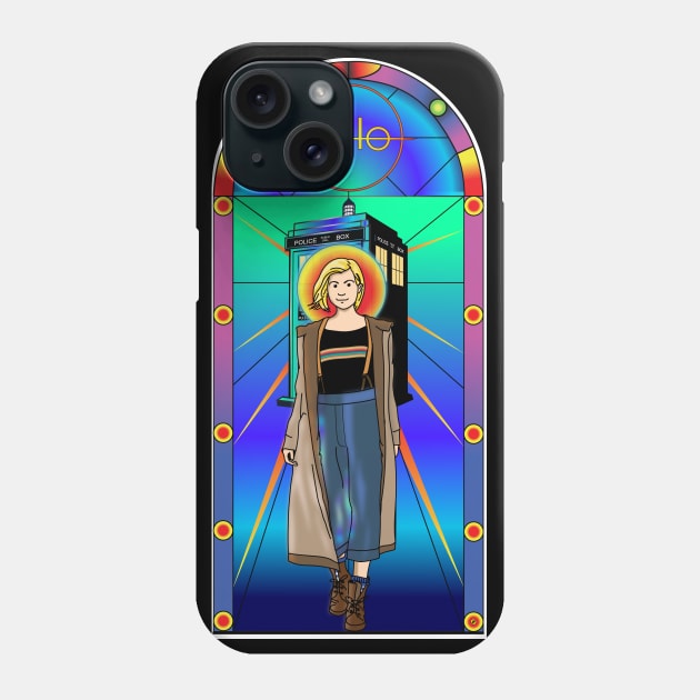 SAINT JODIE Phone Case by KARMADESIGNER T-SHIRT SHOP