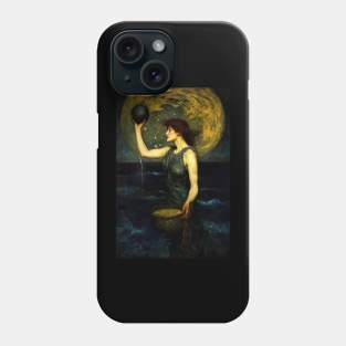 Aquarius the Water-Bearer Illustration Phone Case