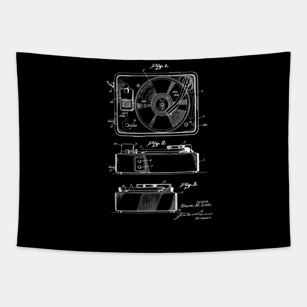 combination sound and picture mechanism Tapestry by TheYoungDesigns