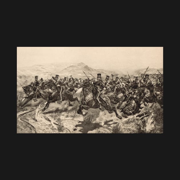 The Charge of the Light Brigade in 1854 by artfromthepast