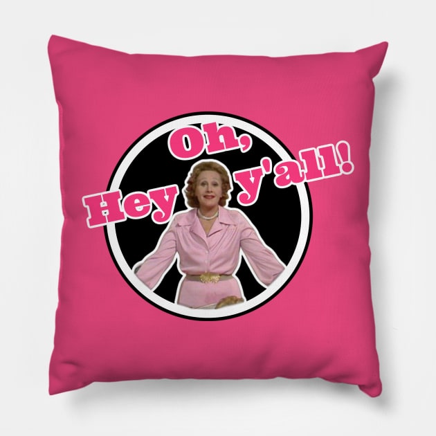 Oh Hey y'all! Pillow by David Hurd Designs
