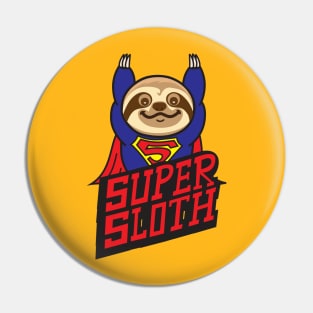 Cute Sloth Power Pin